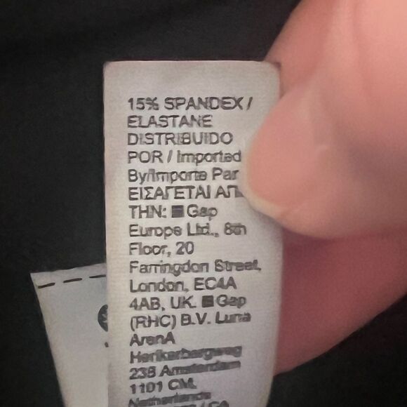 Athleta Black Elation Velvet Tight Leggings Medium NWOT - Picture 7 of 12